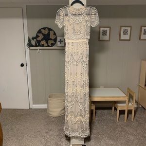 Needle & thread  Anthropologie BHLDN dress
